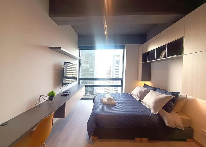 Confortable Loft, Panoramico, Wifi, Usaquen